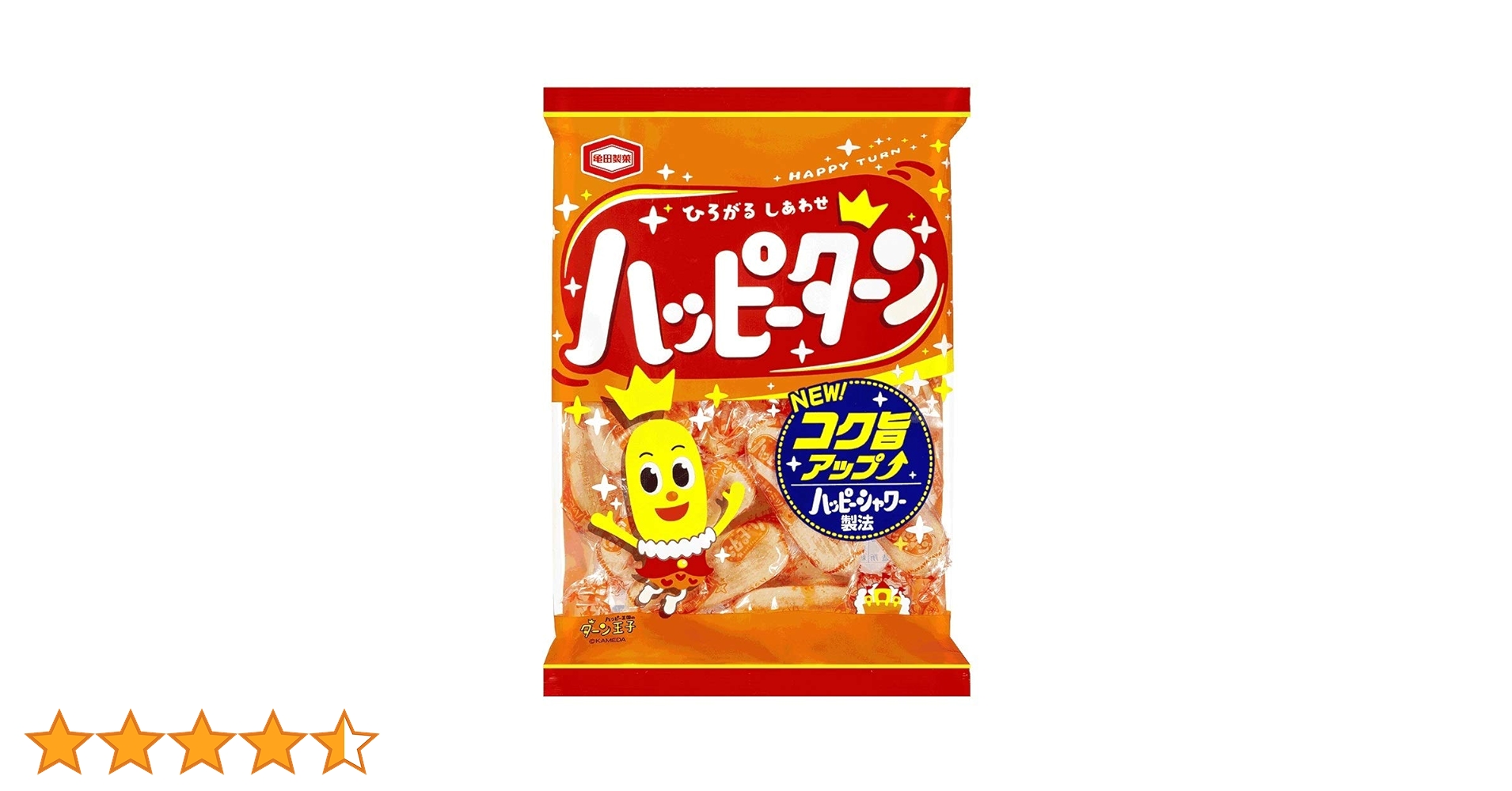 Amazon.co.jp: 亀田製菓 ハッピーターン 108g×12袋 : 食品・飲料・お酒